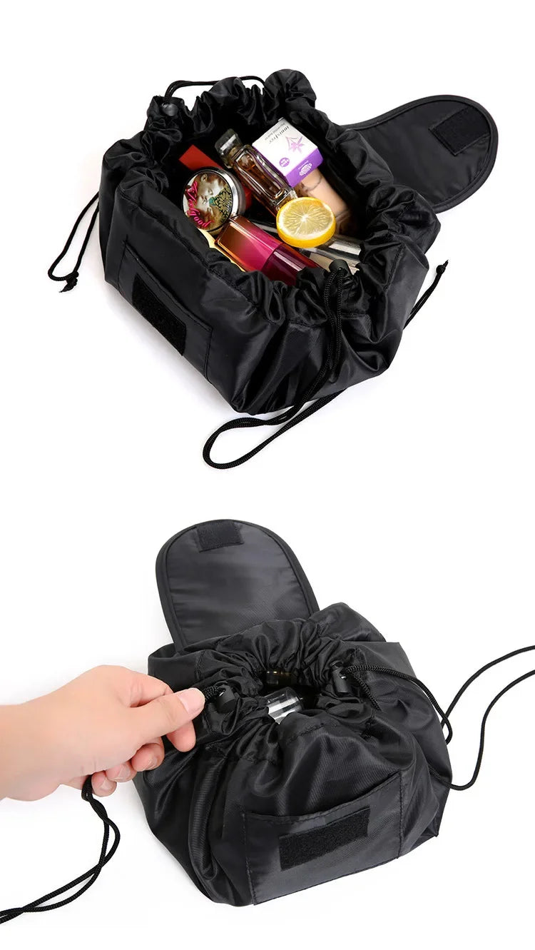 Trousse de Maquillage à Cordon - L'Ultime Solution de Rangement Beauté
